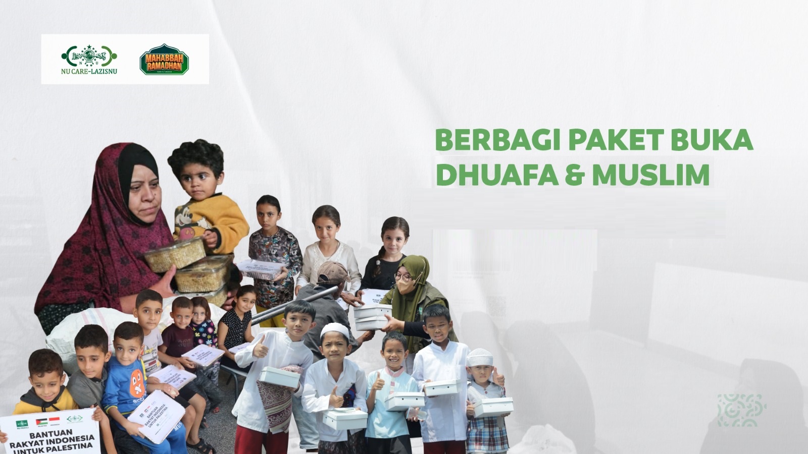 Berbagi Paket Buka Puasa Duafa & Muslim